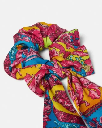 Chouchou pour enfants en twill imprimé Chouchou pour enfants en twill imprimé
