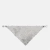 Collier bandana en maille métallique