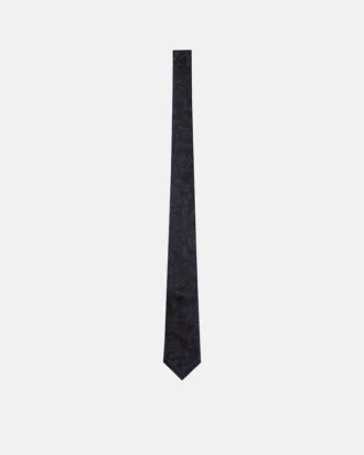 Cravate en soie jacquard