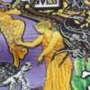 Cravate en twill de soie imprimé