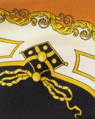 Cravate en twill de soie imprimé