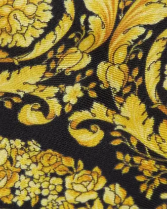 Cravate en twill de soie imprimé