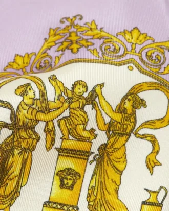 Cravate en twill de soie imprimé
