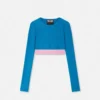 Crop top avec logo institutionnel Crop top avec logo institutionnel