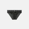 Culotte en jersey de coton jacquard imprimé Culotte en jersey de coton jacquard imprimé