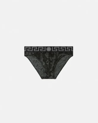 Culotte en jersey de coton jacquard imprimé