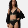 Culotte taille haute en jersey de coton Culotte taille haute en jersey de coton