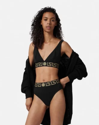 Culotte taille haute en jersey de coton