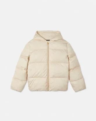 Doudoune en nylon jacquard pour enfants