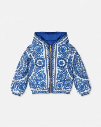 Doudoune réversible Barocco Foulard pour enfant