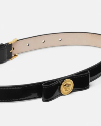 Enfants Ceinture en cuir verni Gianni Ribbon 2 cm Enfants Ceinture en cuir verni Gianni Ribbon 2 cm