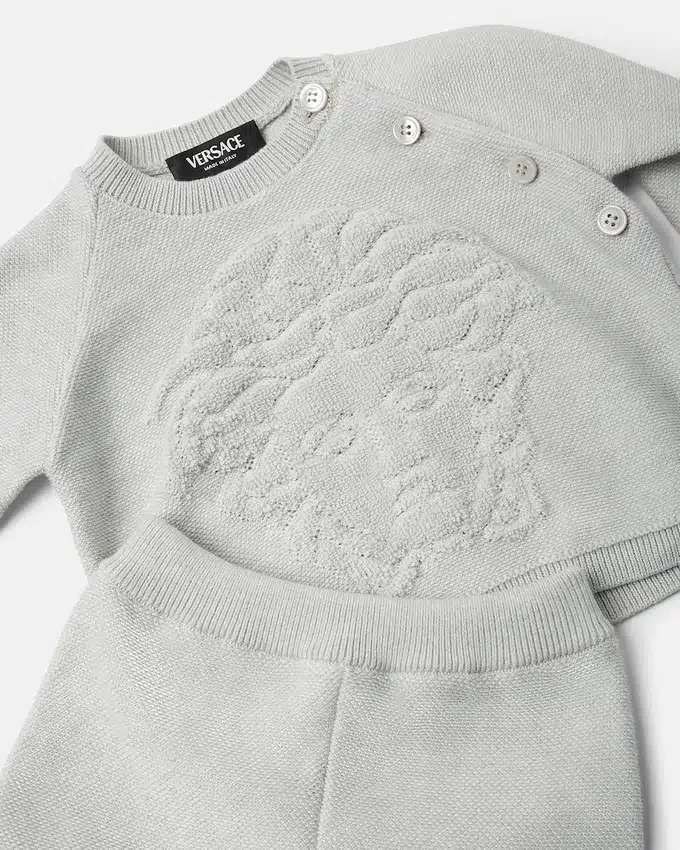 Ensemble bébé en coton et cachemire Ensemble bébé en coton et cachemire