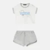 Ensemble bébé en jersey de coton imprimé Ensemble bébé en jersey de coton imprimé