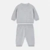 Ensemble bébé en tricot de coton brodé