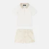 Ensemble polo en coton pour bébé