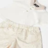 Ensemble polo en coton pour bébé