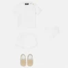 Ensemble t-shirt en jersey de coton orné pour bébé