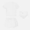 Ensemble t-shirt en jersey de coton orné pour bébé