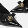 Escarpins vernis Gianni Ribbon 110 mm Escarpins vernis Gianni Ribbon 110 mm