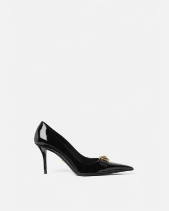 Escarpins vernis Gianni Ribbon 85 mm