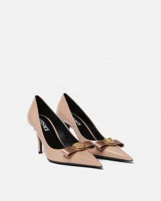 Escarpins vernis Gianni Ribbon 85 mm