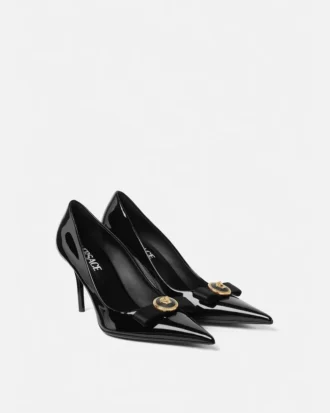 Escarpins vernis Gianni Ribbon 85 mm