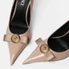 Escarpins vernis Gianni Ribbon 85 mm Escarpins vernis Gianni Ribbon 85 mm