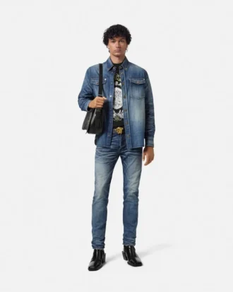 Fabriquée au Japon Chemise en denim