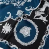 Foulard en twill de soie imprimé 90 cm