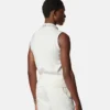 Gilet en maille cachemire mélangé orné Gilet en maille cachemire mélangé orné