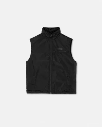 Gilet réversible Liquify Logomania Flock