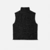 Gilet réversible Liquify Logomania Flock
