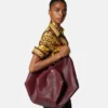 Grand sac à bandoulière Protea en cuir nappa Grand sac à bandoulière Protea en cuir nappa