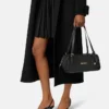 Grand sac bowling Versace Tag en cuir nappa Grand sac bowling Versace Tag en cuir nappa