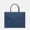 Grand sac cabas en denim La Medusa Grand sac cabas en denim La Medusa
