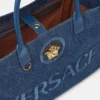 Grand sac cabas en denim La Medusa Grand sac cabas en denim La Medusa