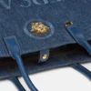 Grand sac cabas en denim La Medusa Grand sac cabas en denim La Medusa