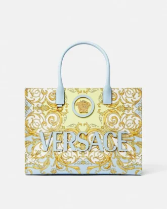 Grand sac fourre-tout en toile imprimé La Medusa