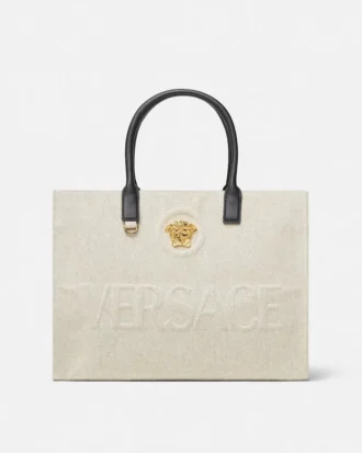 Grand sac fourre-tout en toile La Medusa