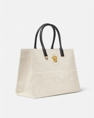 Grand sac fourre-tout en toile La Medusa