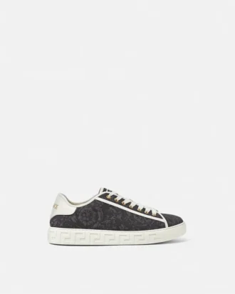 Greca Jacquard Canvas Sneakers Greca Jacquard Canvas Sneakers