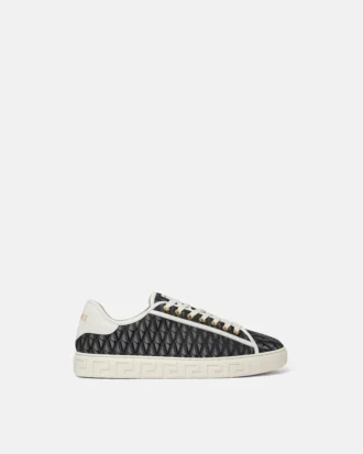 Greca Jacquard Canvas Sneakers Greca Jacquard Canvas Sneakers