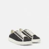 Greca Jacquard Canvas Sneakers