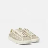 Greca Jacquard Canvas Sneakers