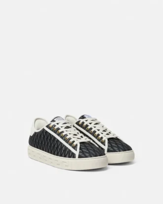Greca Jacquard Canvas Sneakers Greca Jacquard Canvas Sneakers
