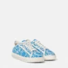 Greca Jacquard Canvas Sneakers