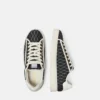 Greca Jacquard Canvas Sneakers