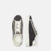 Greca Jacquard Canvas Sneakers
