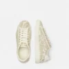 Greca Jacquard Canvas Sneakers