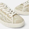Greca Jacquard Canvas Sneakers